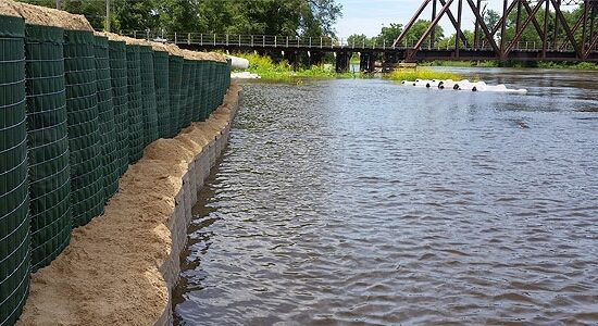 Hesco Flood Barriers